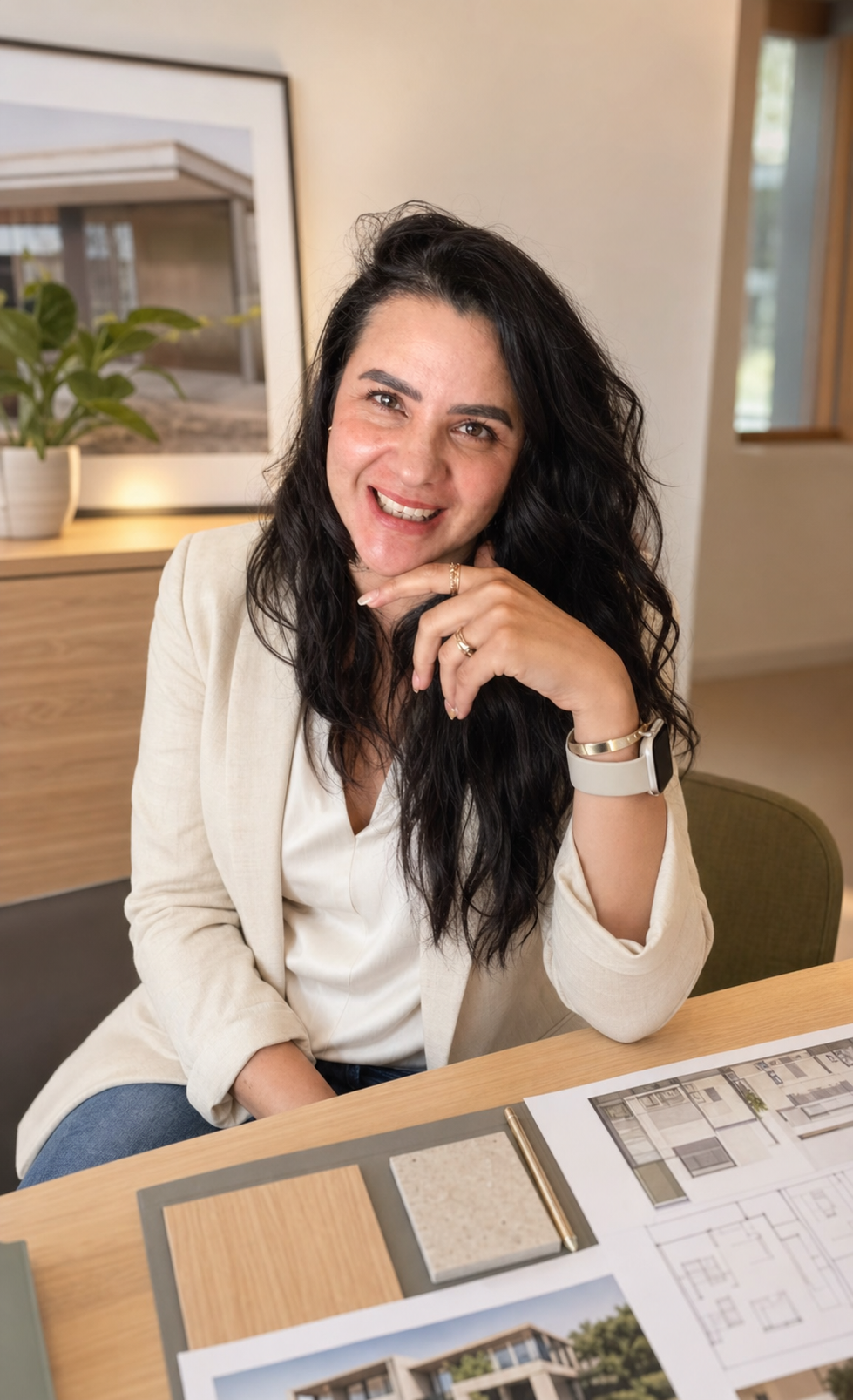 Nayely Bojorquez, asesora inmobiliaria